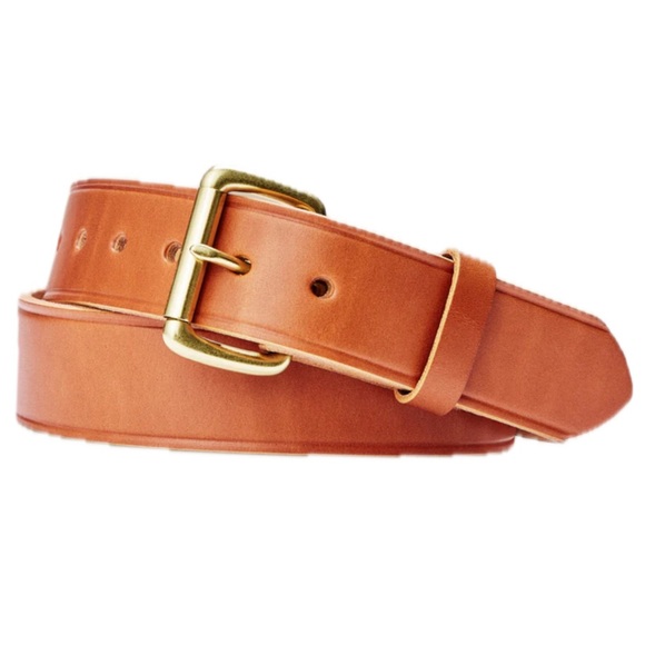 filson bridle leather belt
